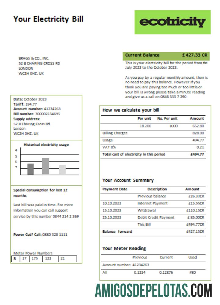 Projeto de lei de serviços públicos de eletricidade da Ecotricity, SCR baixar para verificação